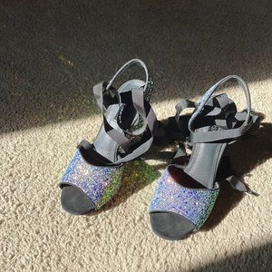 Topshop Sparkly Heels